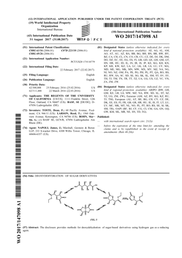 WO 2017/147098 Al 31 August 2017 (31.08.2017) P O P C T