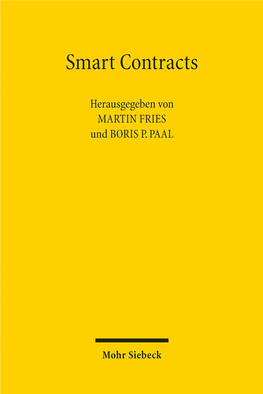 Smart Contracts