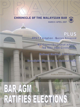 Chronicle of the Malaysian Bar Malaysia