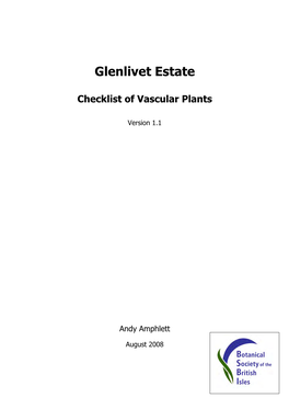Glenlivet Estate