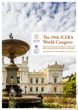 ILERA 2021 Congress Programme Without Links
