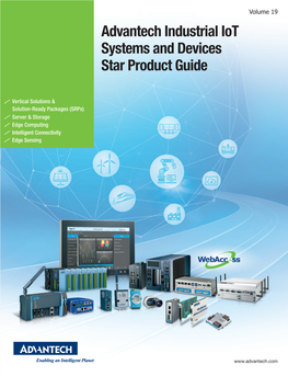 Advantech Industrial Iot Systems and Devices Star Product Guide