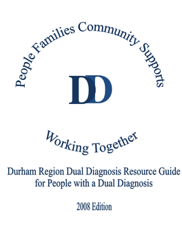 Central – Durham Dual Diagnosis Resource Guide