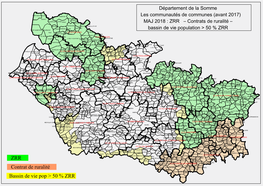 ZRR – Contrats De Ruralité –