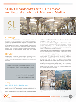 SL RASCH Collaborates with ESI to Achieve Architectural Excellence in Mecca and Medina