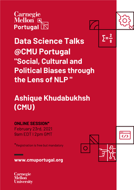 Data Science Talks @CMU Portugal 