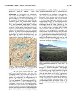 Introduction: the Valles Caldera, in the Jemez Moun- Tains in North Central