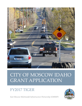 City of Moscow Idaho Grant Application