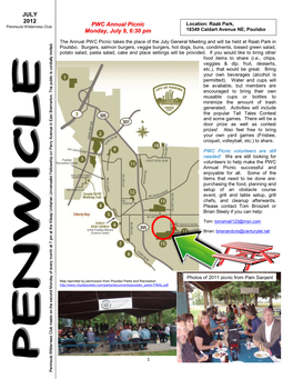 July 2012 Penwicle