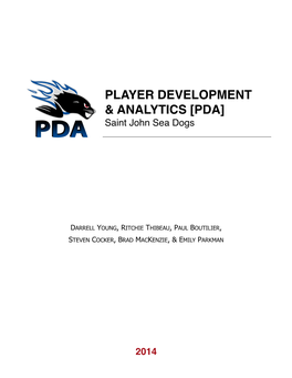 Player Development & Analytics
