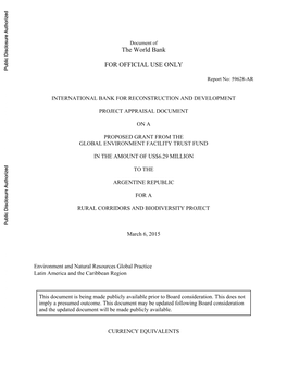 World Bank Document