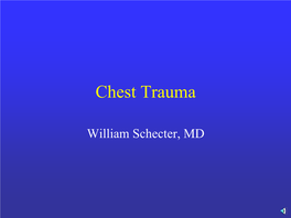 Chest Trauma