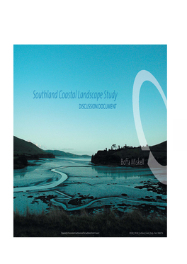 Southland Coastal Landscape Study DISCUSSION DOCUMENT