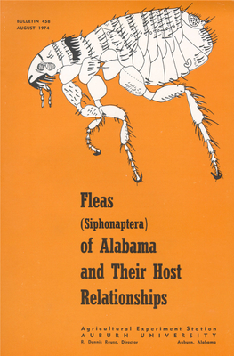 Fleas of Alabama and Their Host Relationships