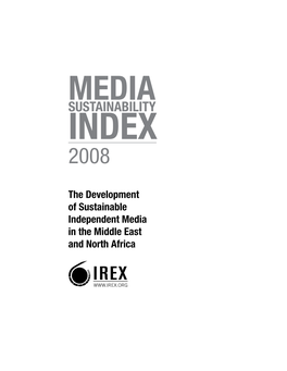 Sustainability Index 2008