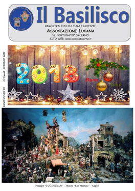 FEBB RAIO 2018 Presepe “CUCINIELLO”