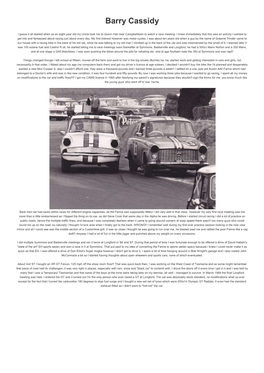 Driver Profile Barry Cassidy (Pdf)