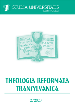 Studia Universitatis Babeş-Bolyai Theologia Reformata Transylvanica