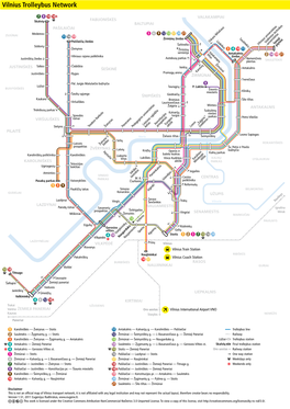 Vilnius Trolleybus Network