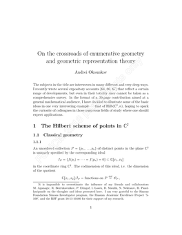 On the Crossroads of Enumerative Geometry and Geometric Representation Theory