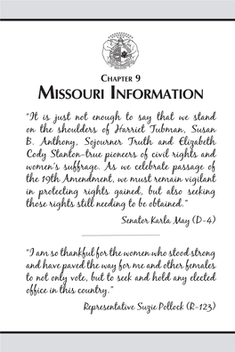 Missouri Information