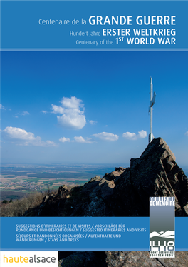 GRANDE GUERRE Hundert Jahre ERSTER WELTKRIEG ST Centenary of the 1 WORLD WAR