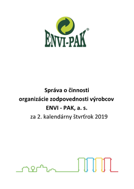 Správa O Činnosti 2Q 2019