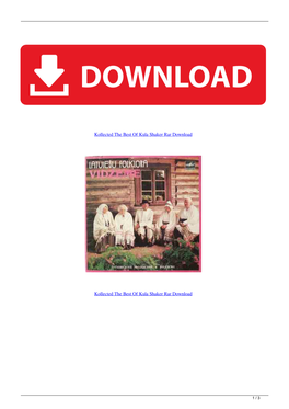 Kollected the Best of Kula Shaker Rar Download