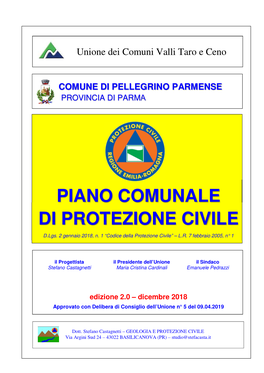 Piano Comunale Di Protezione Civile