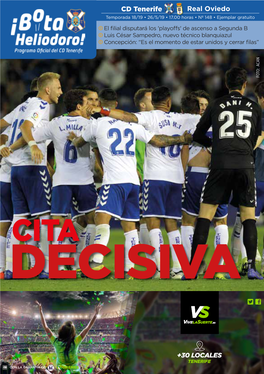 CD Tenerife Real Oviedo Temporada 18/19 • 26/5/19 • 17.00 Horas • Nº 148 • Ejemplar Gratuito