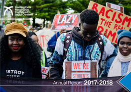 Annual Report 2017-2018 Table of Contents