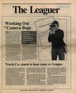 The Leaguer, October 1986