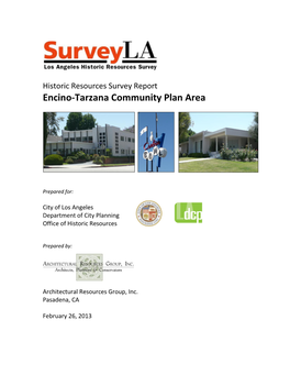 Encino-Tarzana Community Plan Area