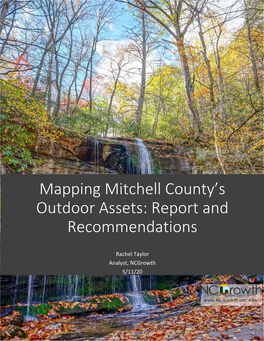 Mapping Mitchell County's Outdoor Assets: Report And