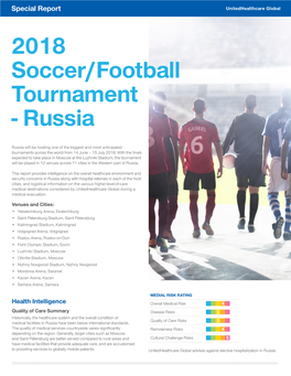 2018 Soccer/Football Tournament - Russia