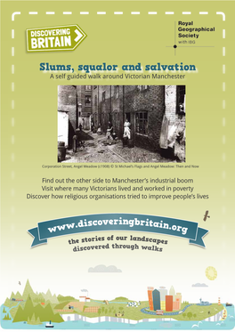 Slums, Squalor and Salvation a Self Guided Walk Around Victorian Manchester