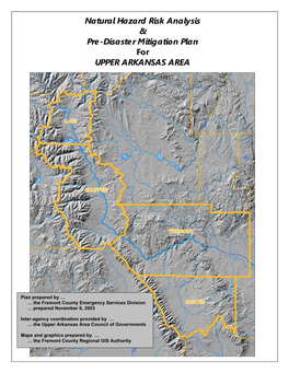 Pre-Disaster Mitigation Plan for UPPER ARKANSAS AREA