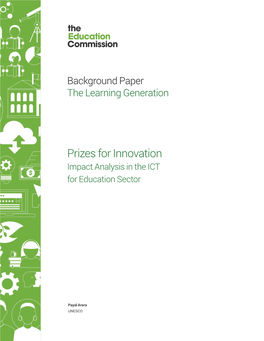 Prizes for Innovation Impact Analysis in the ICT for Education Sector