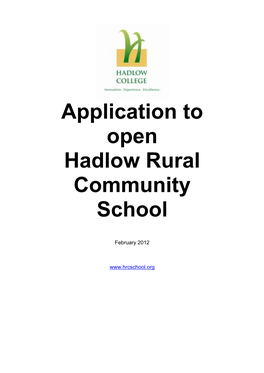 Hadlow Rural Community School