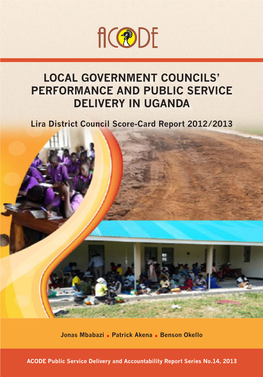 Local Government Councils' Performance and Public