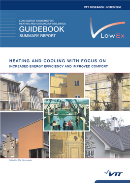 Heating and Cooling with Focus on Increased Energy Efficiency and Improved Comfort