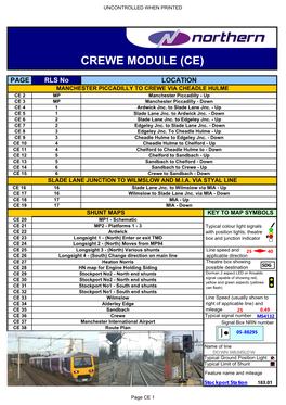 Crewe Module (Ce)