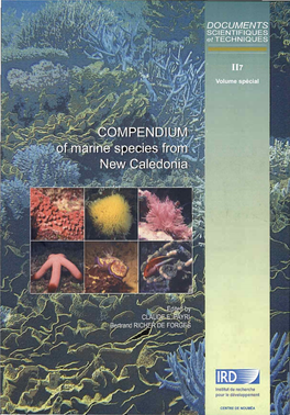 Compendium of Marine Species from New Caledonia