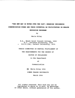 Ghanaian Indigenous Communication Forms and Their Potential As Facilitators in Health Education Programs