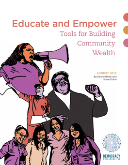 Educate and Empower Tools for Building Community Wealth