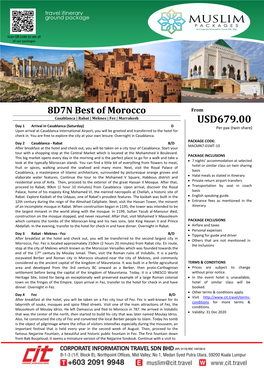 8D7N Best of Morocco