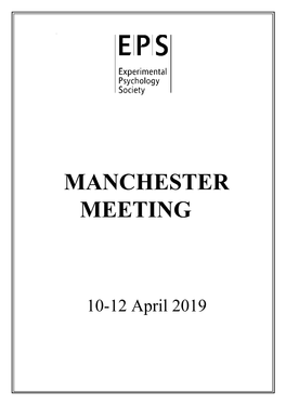 Manchester Meeting