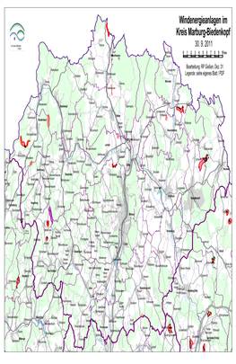 Windenergieanlagen Im Kreis Marburg-Biedenkopf