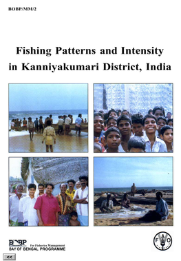 Fishing Patterns and Intensity in Kanniyakumari District, India