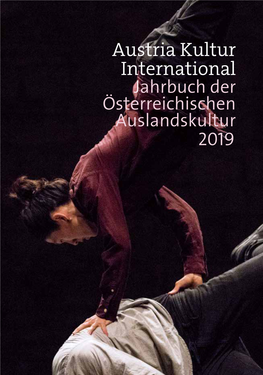 Austria Kultur International Jahrbuch Der Österreichischen Auslandskultur 2019